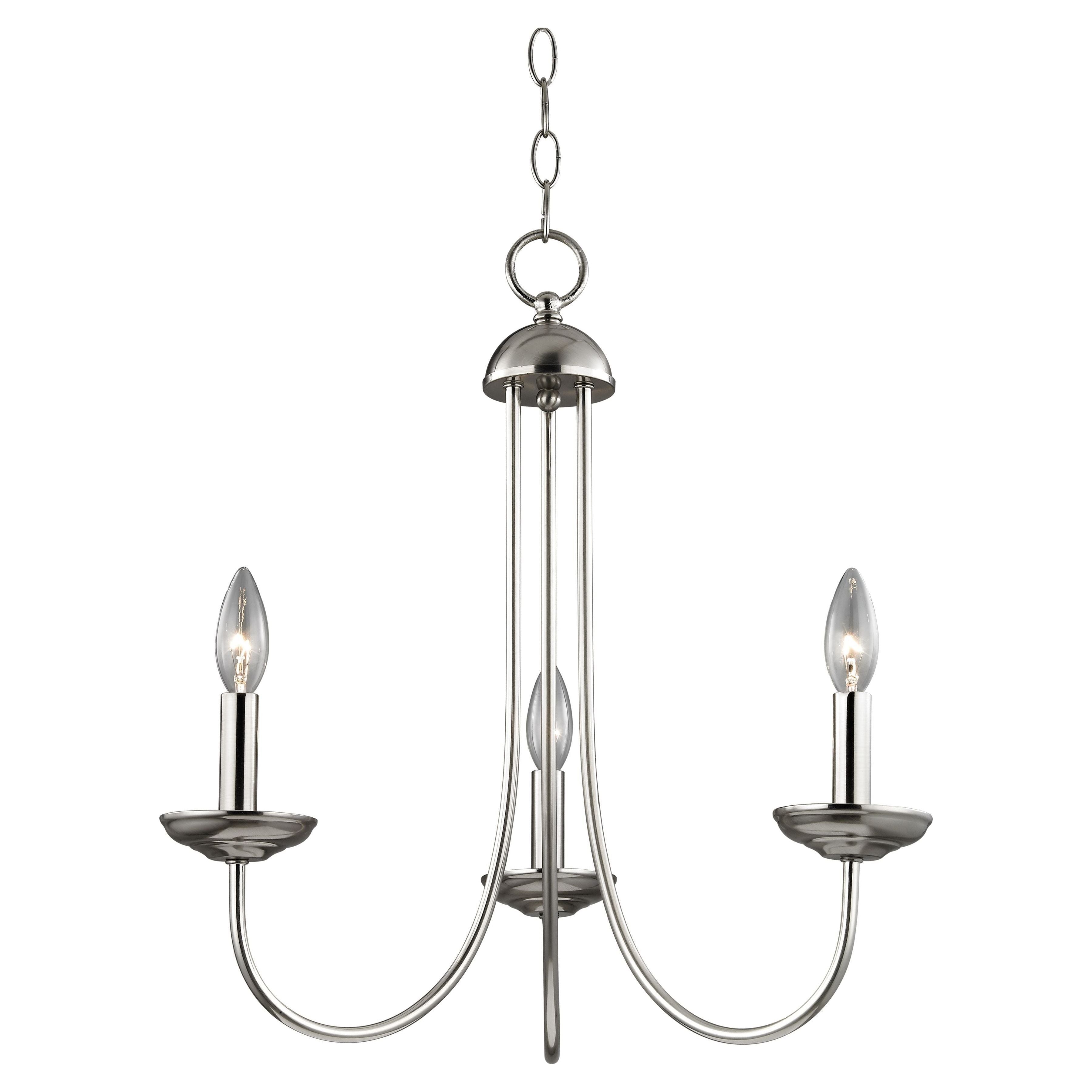 Williamsport 20" Wide 3-Light Chandelier