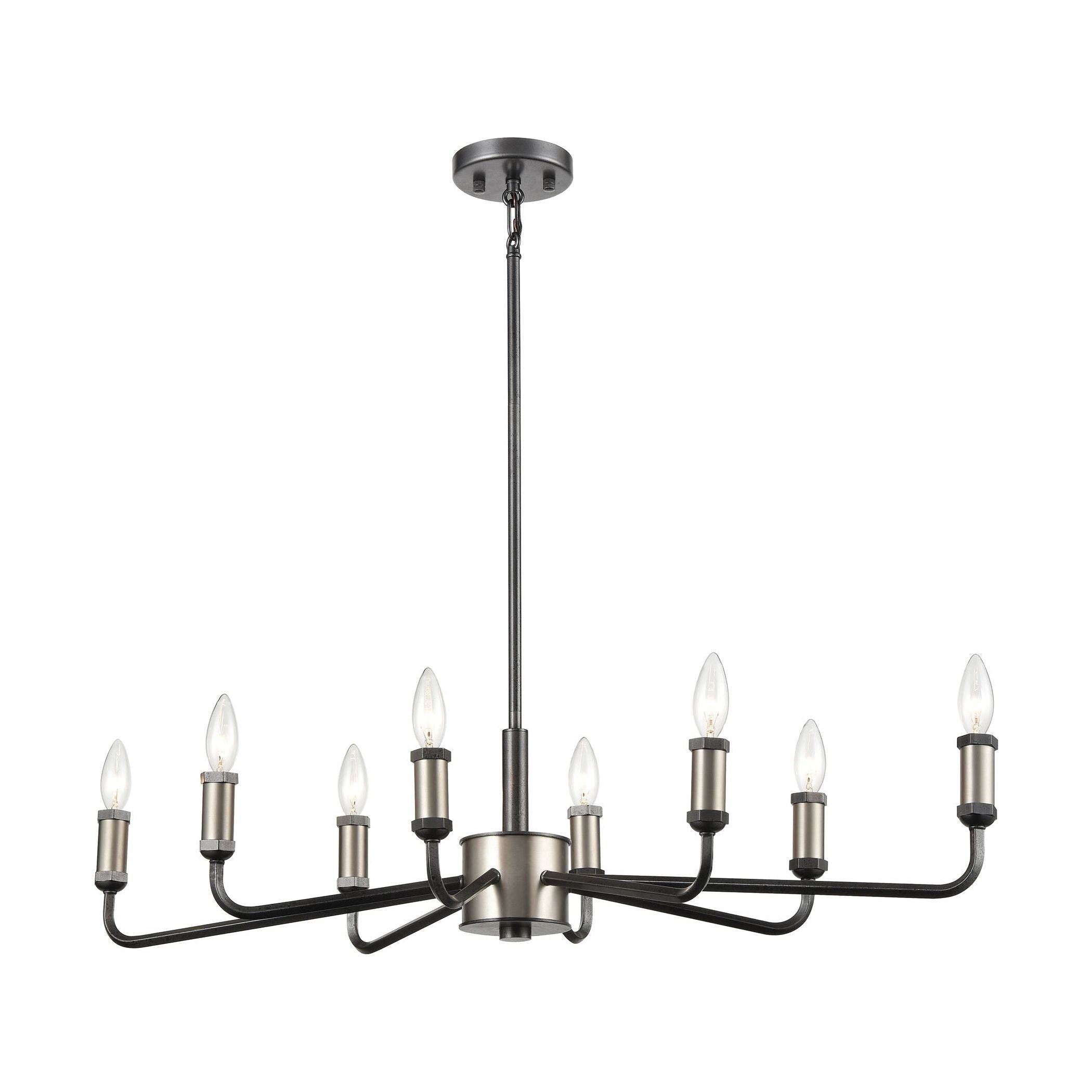 Cortlandt 36" Wide 8-Light Chandelier