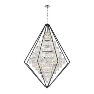 Geometric 22-Light Chandelier