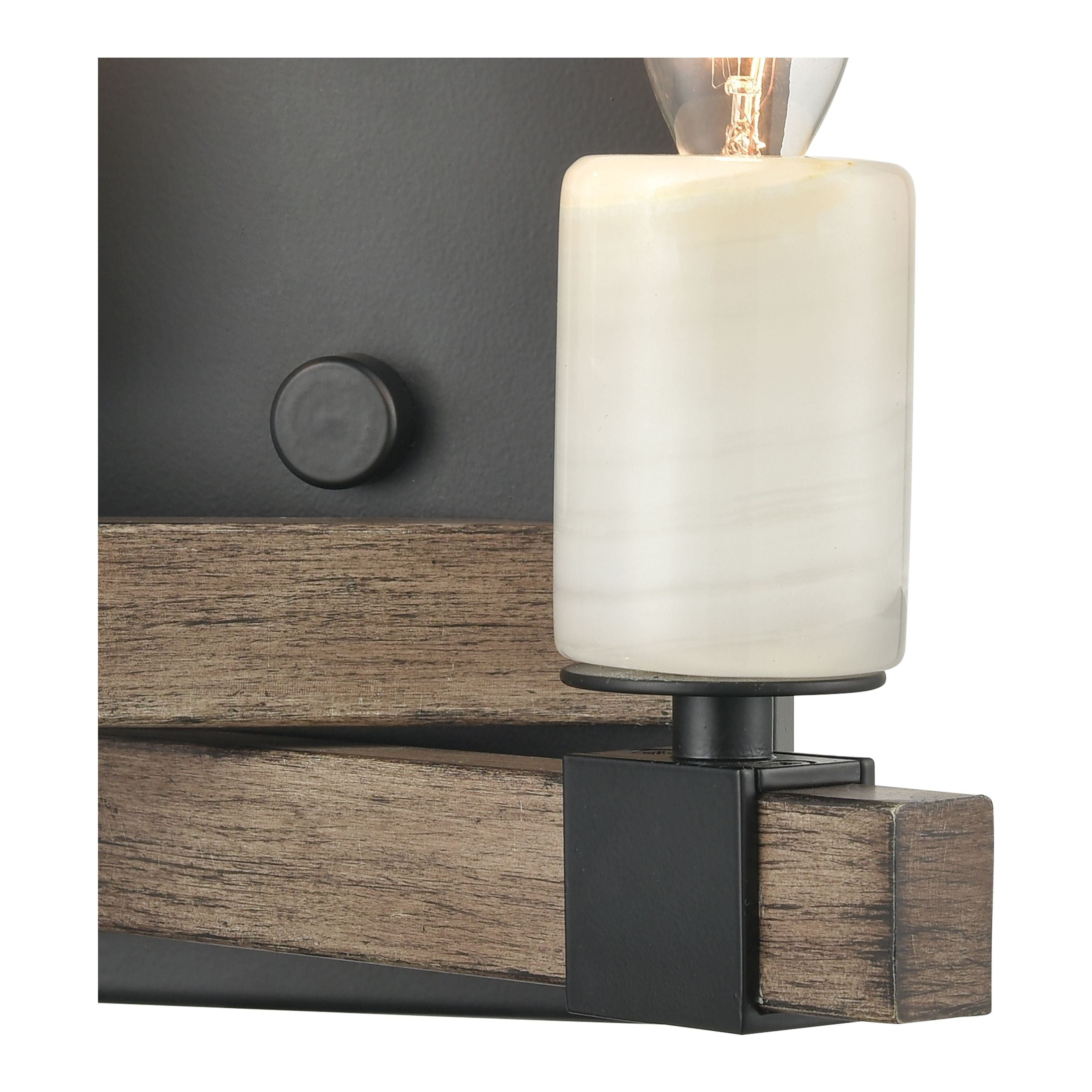 Stone Manor 7" High 2-Light Sconce