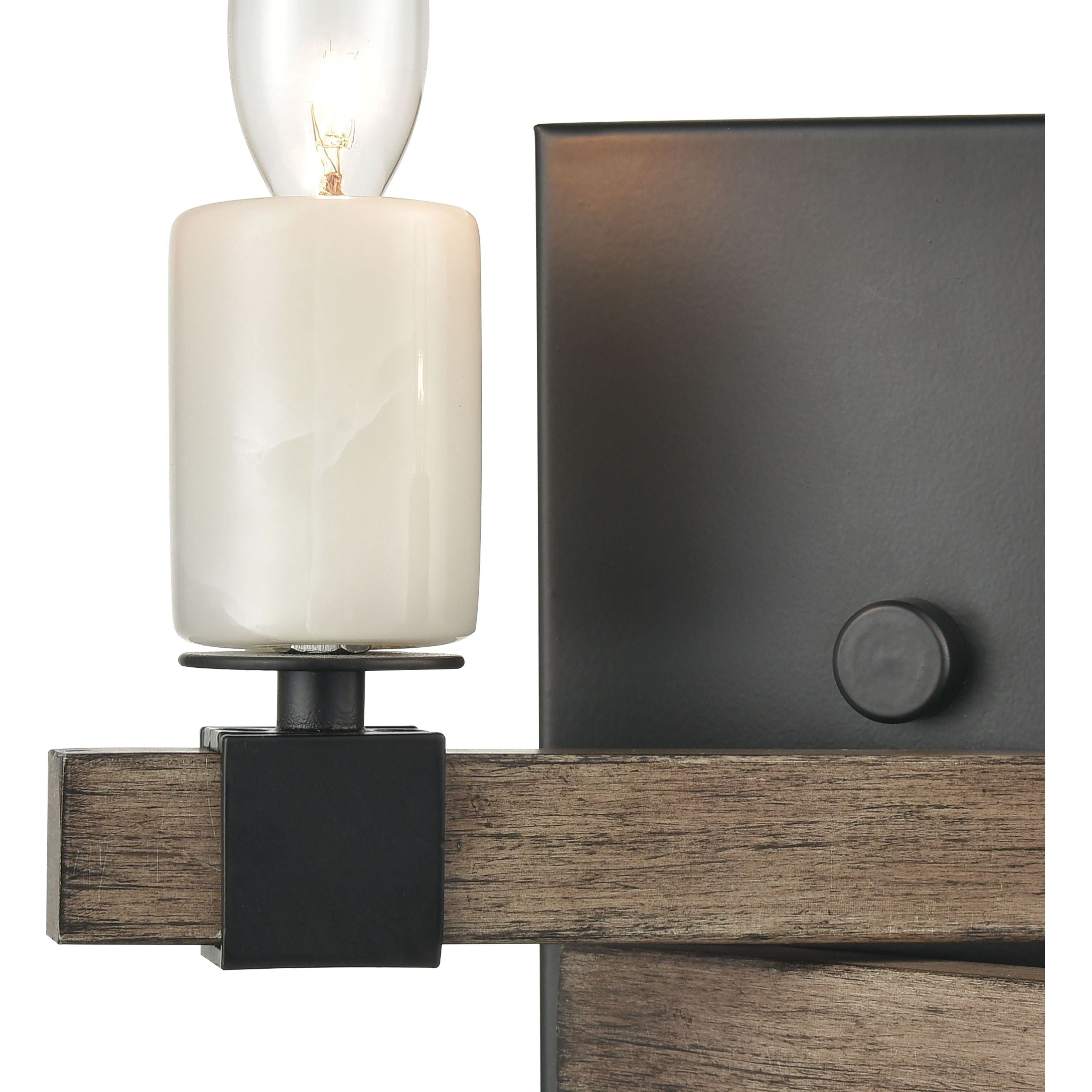 Stone Manor 7" High 2-Light Sconce