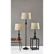 Chandler 3 Piece Floor and Table Lamp Set
