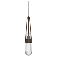 Link Clear Glass Low Voltage Mini Pendant