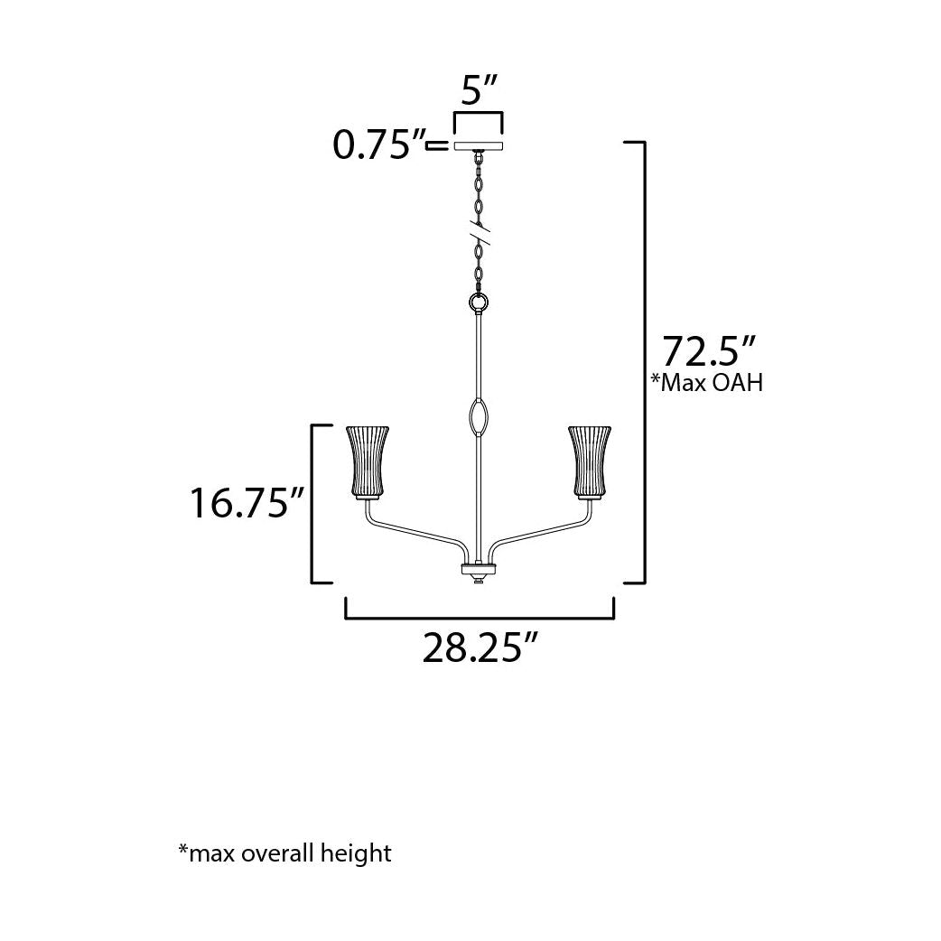 Camelot 5-Light Chandelier