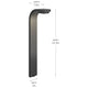 12 Volt LED 22.5" Curved Path Light