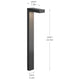 12 Volt LED 22.5" 90 Degree Path Light