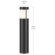 12 Volt LED 15.2" Round Bollard
