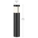 12 Volt LED 15.2" Round Bollard