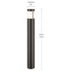 12 Volt LED 24" Round Bollard