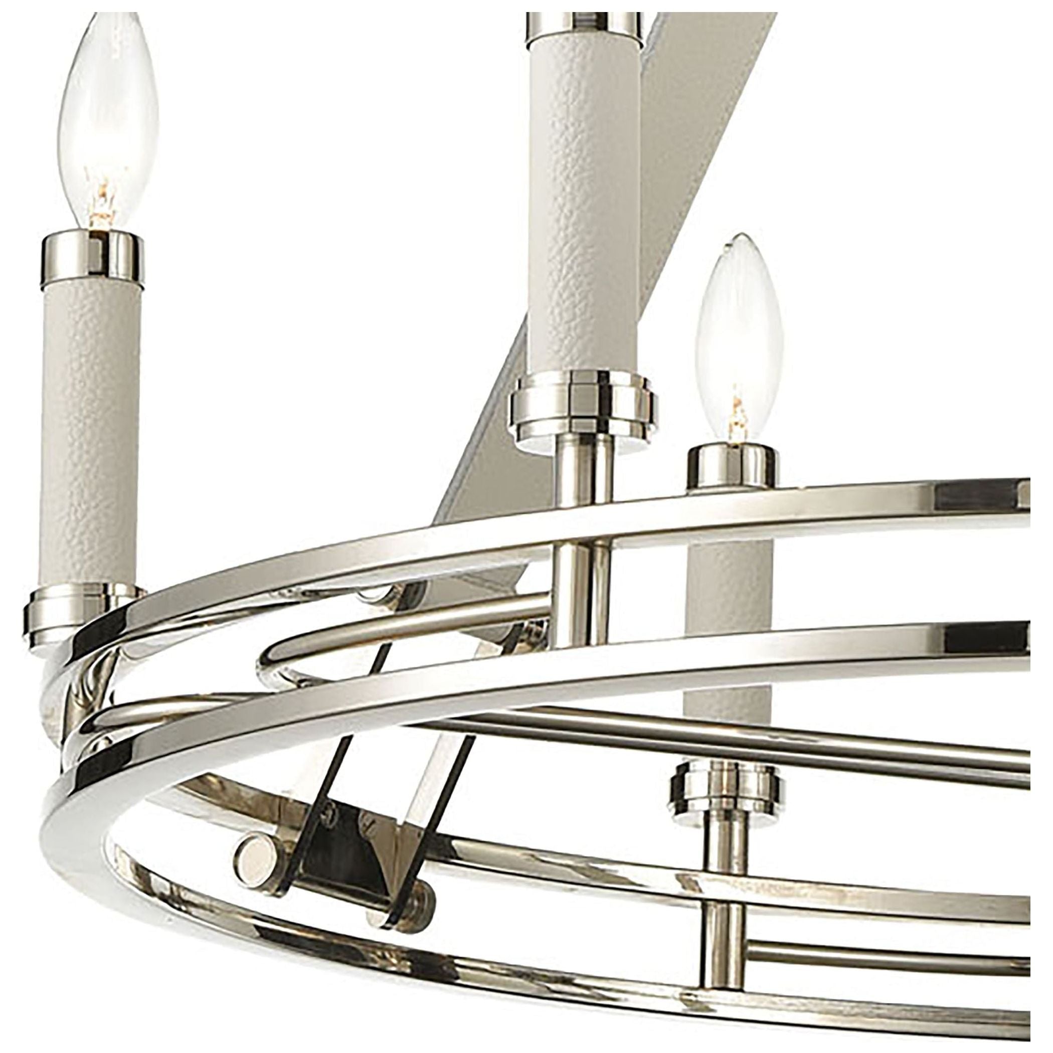 Bergamo 29" Wide 6-Light Chandelier