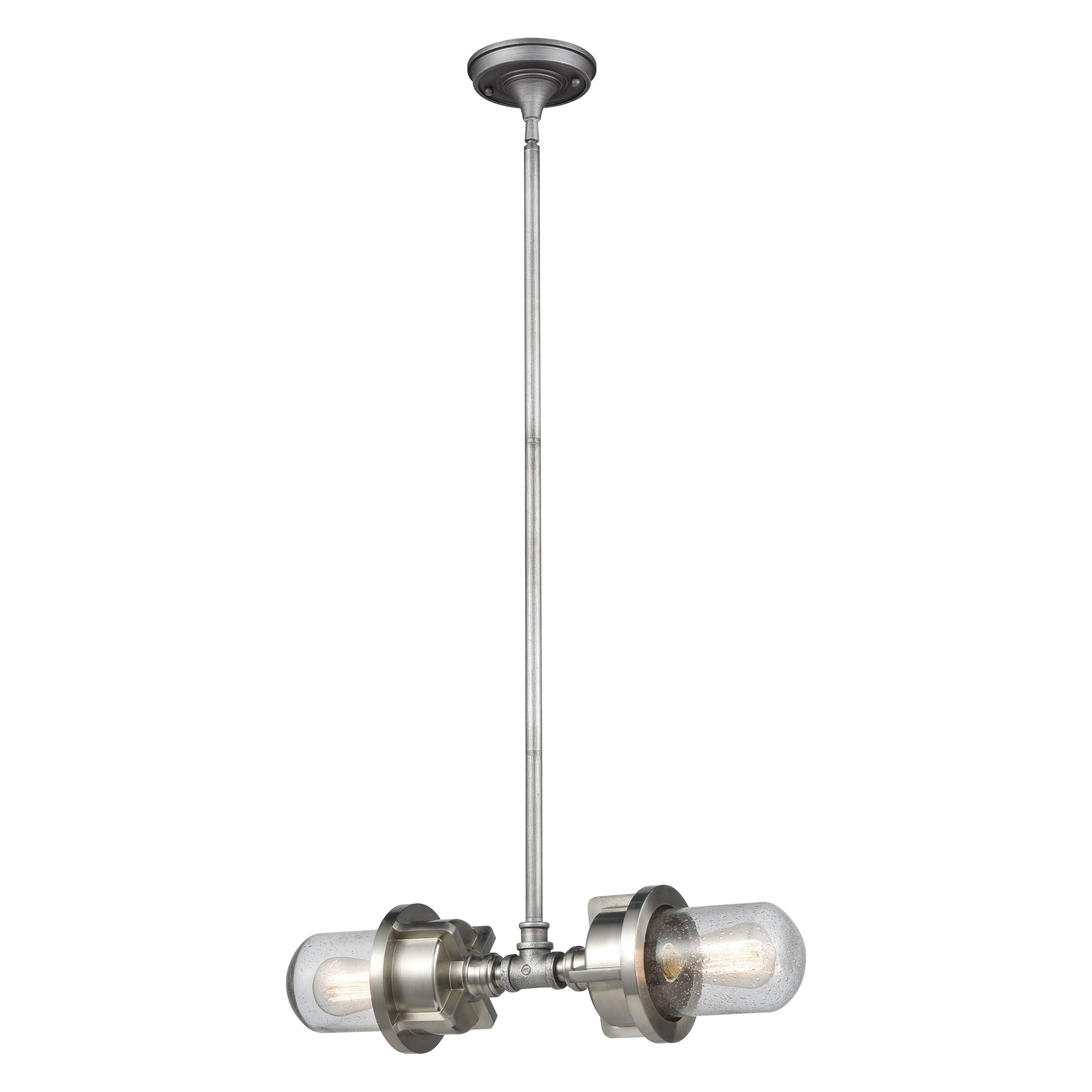 Briggs 21" Wide 2-Light Linear Chandelier