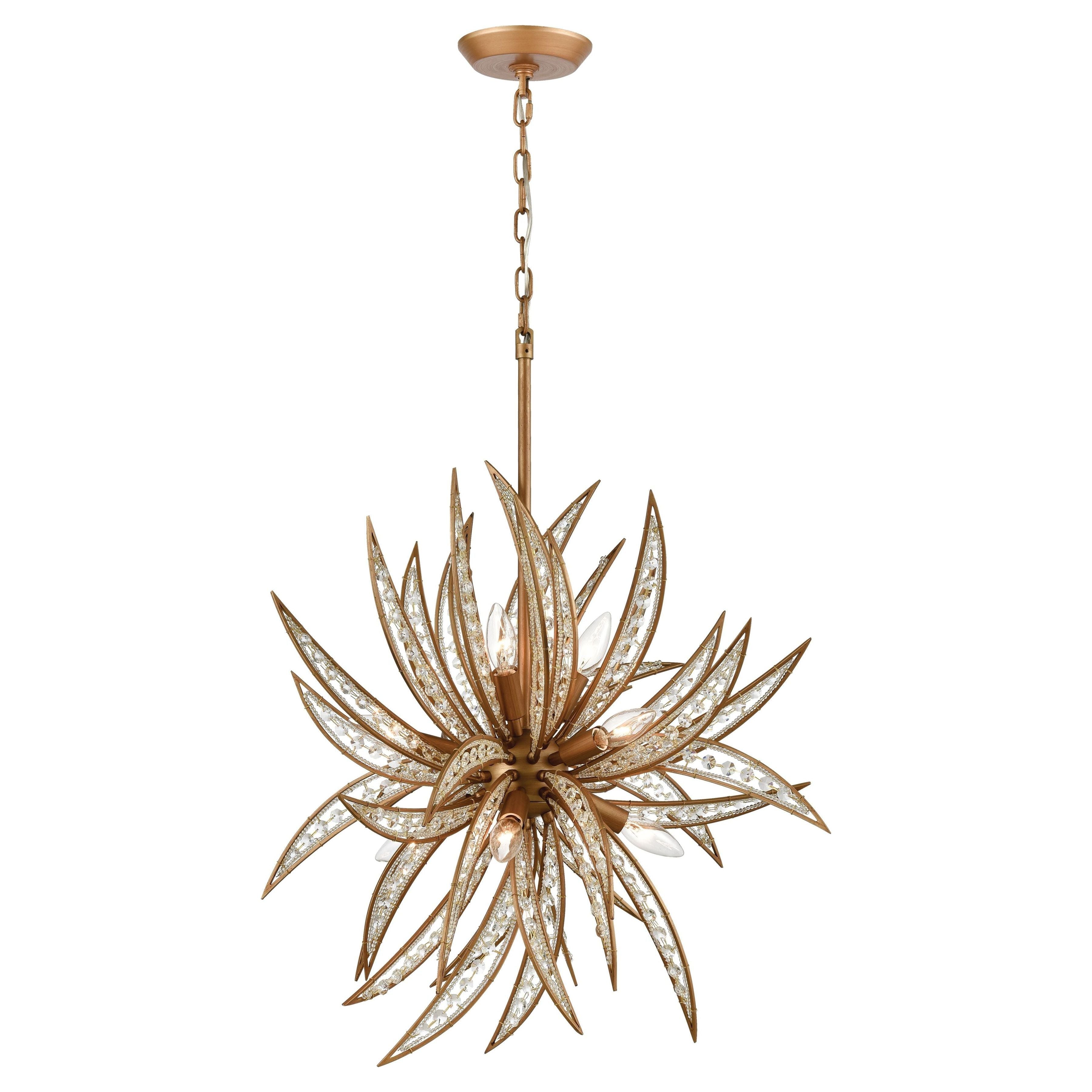 Naples 26" Wide 8-Light Chandelier