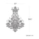 Century 20-Light Chandelier
