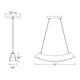 Kabu Small LED Pendant