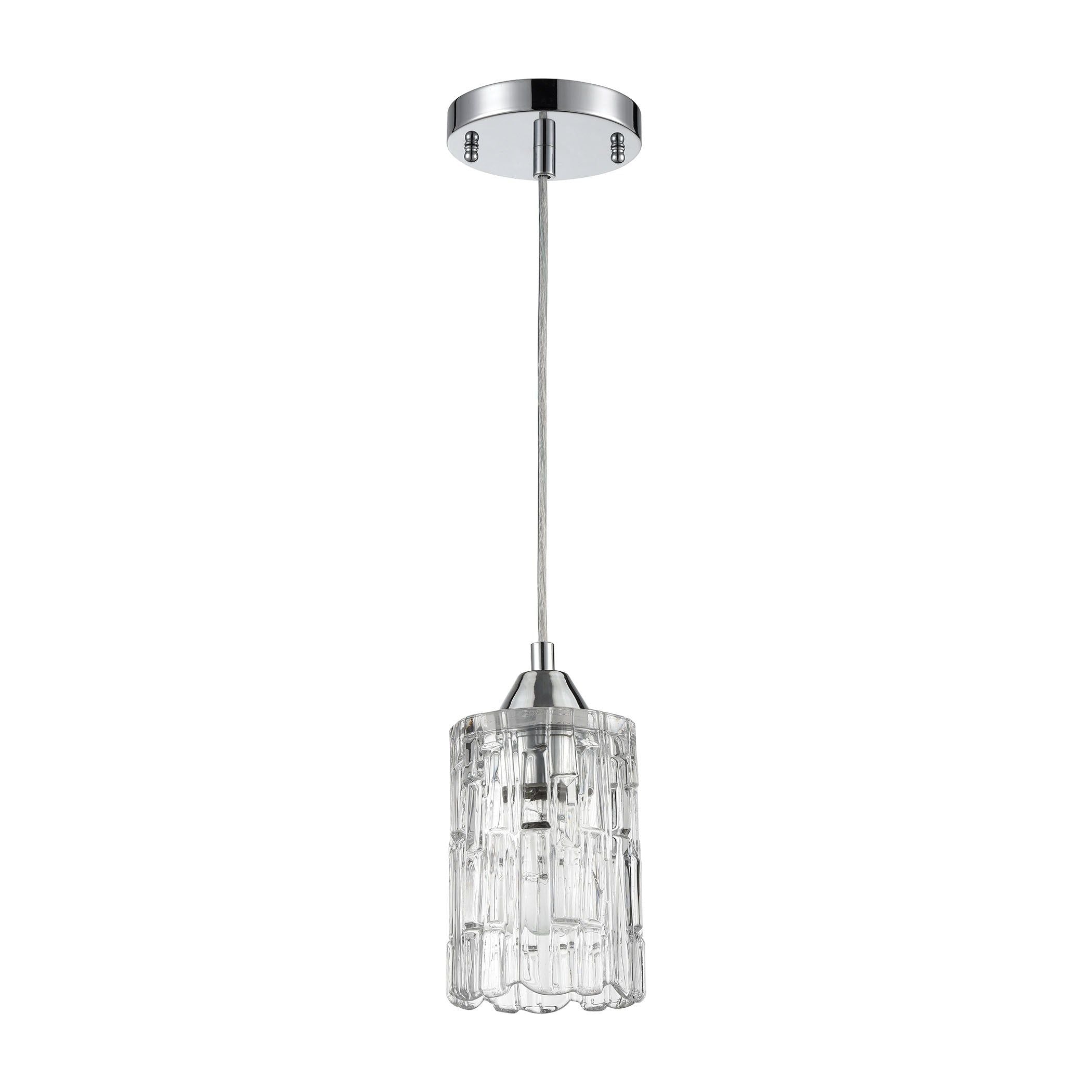 Ezra 4.5" Wide 1-Light Pendant