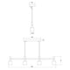 Systema Staccato 4-Light Linear Pendant with Drum Shades