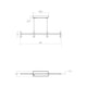 Systema Staccato 4-Light Linear Pendant