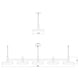 Systema Staccato 5-Light Linear Pendant with Pan Shades