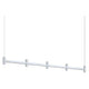 Systema Staccato 5-Light Linear Pendant