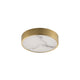 Slab 5.5" LED Alabaster Flush Mount