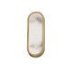 Plinth 15" LED Alabaster Wall Sconce