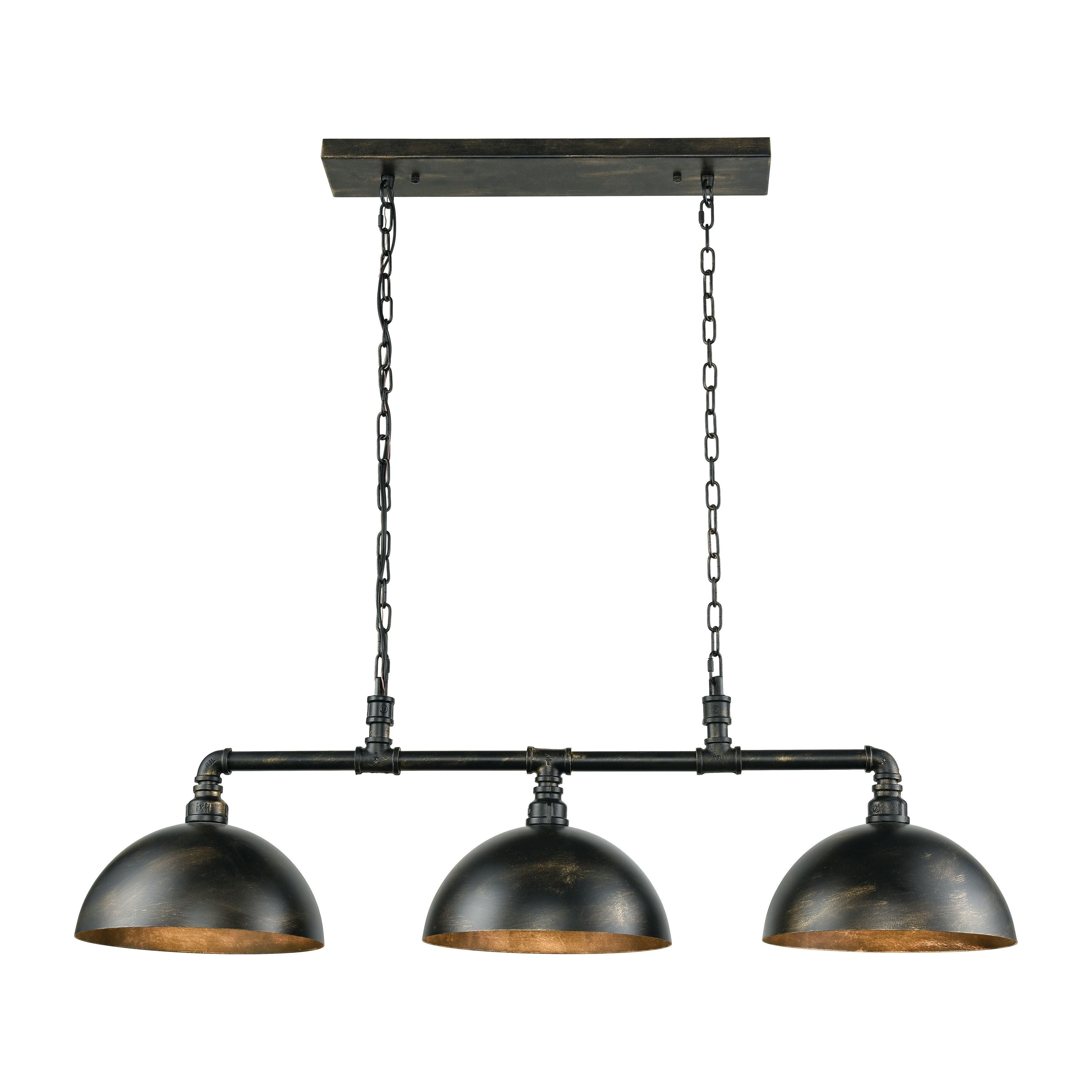 Mulvaney 49" Wide 3-Light Linear Chandelier