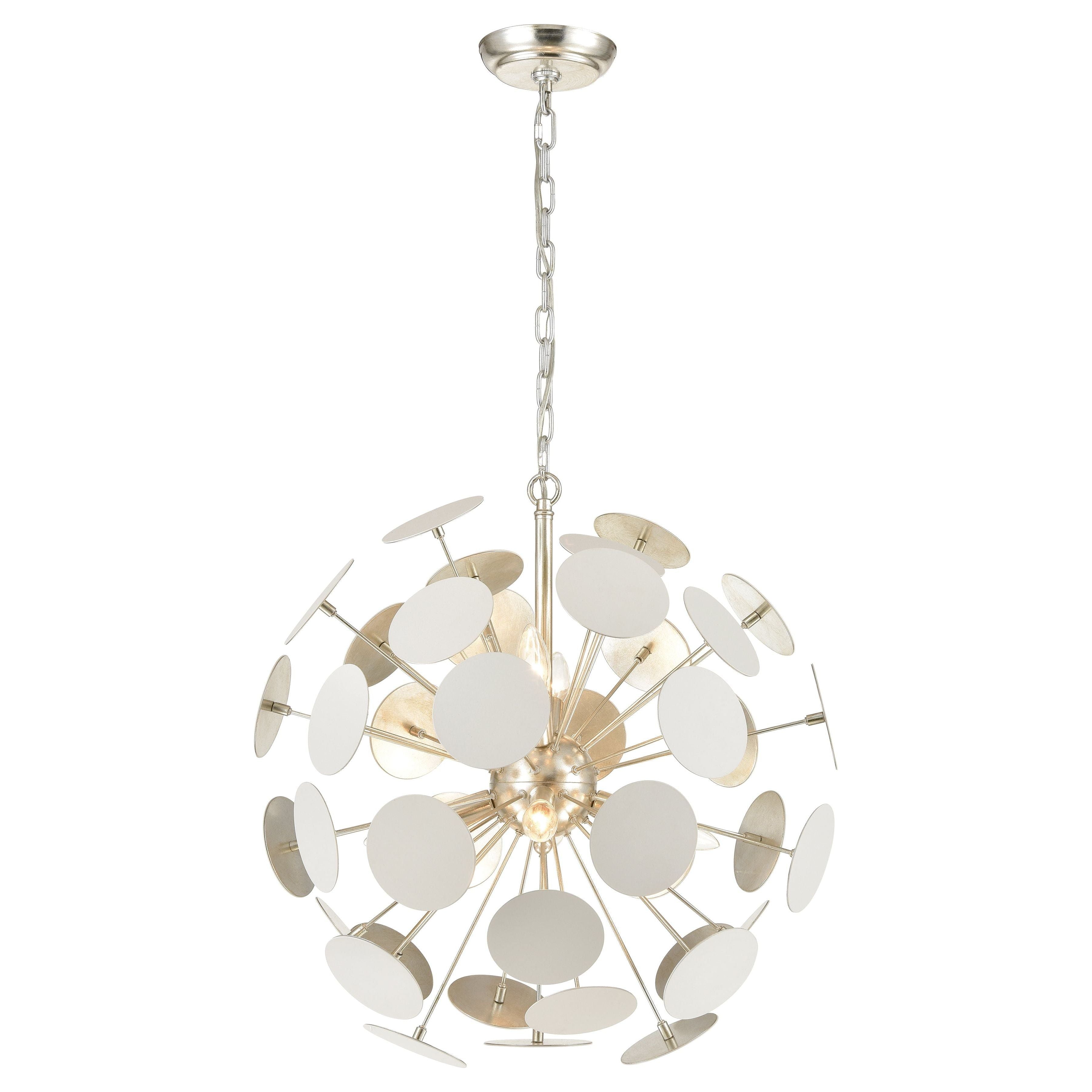 Modish 21" Wide 6-Light Chandelier