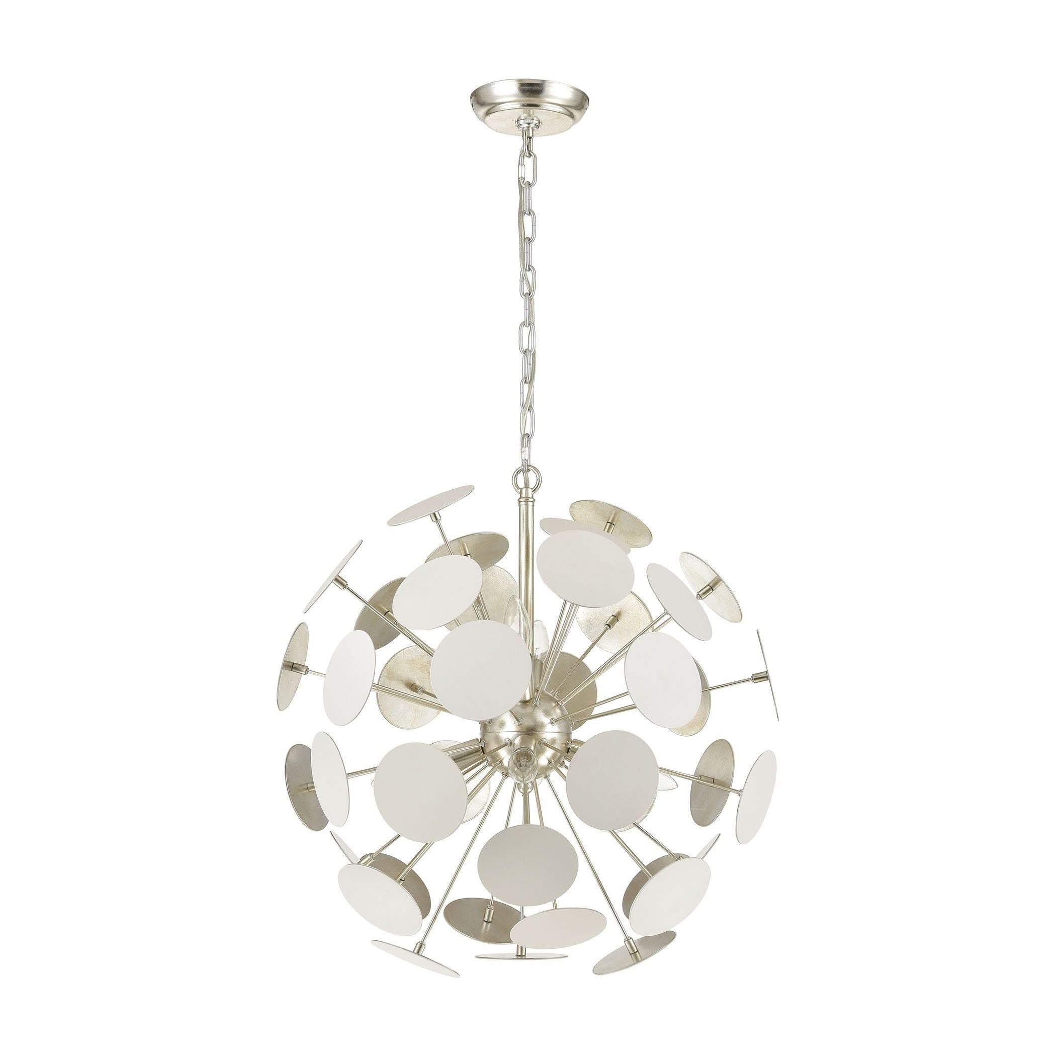 Modish 21" Wide 6-Light Chandelier