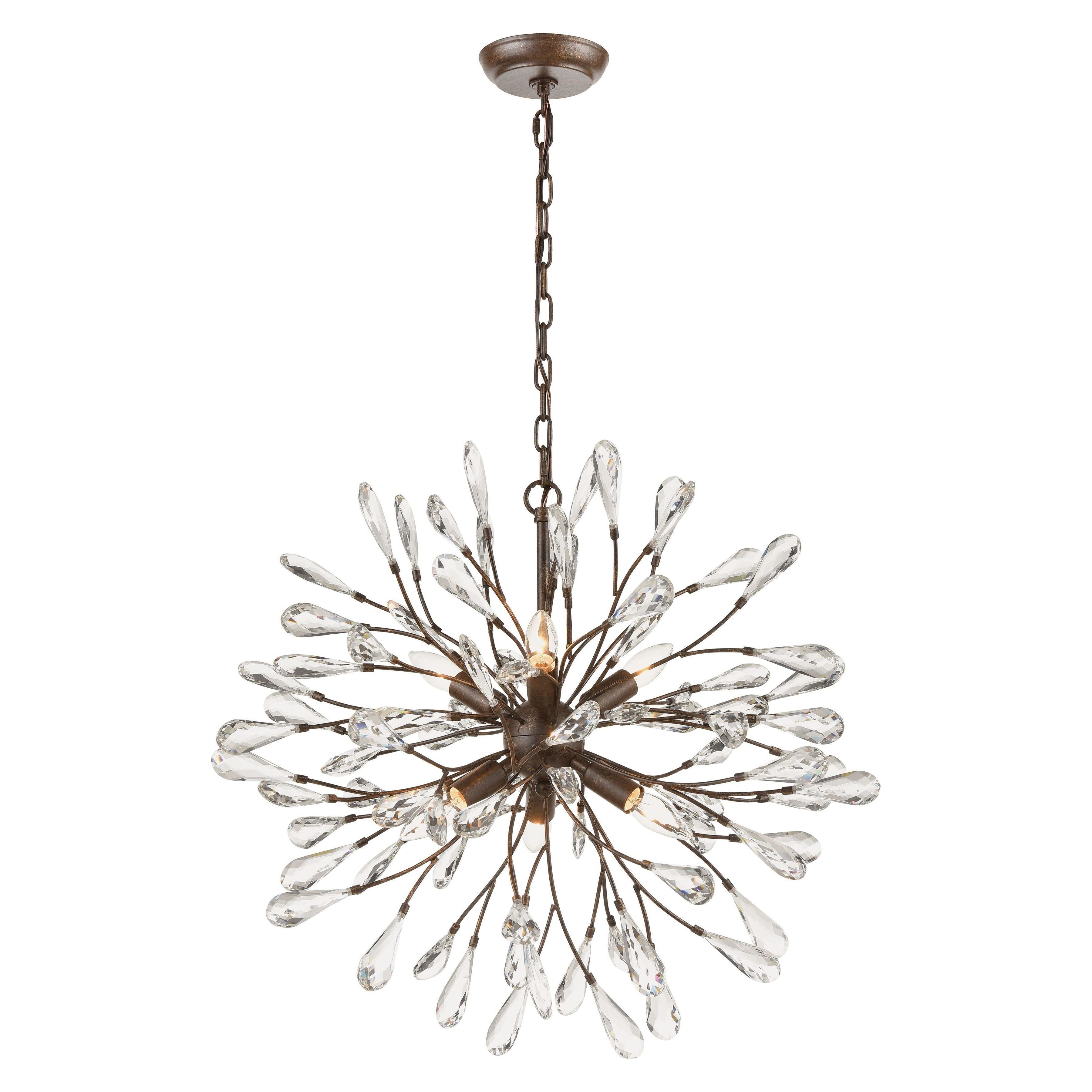 Crislett 25" Wide 6-Light Chandelier