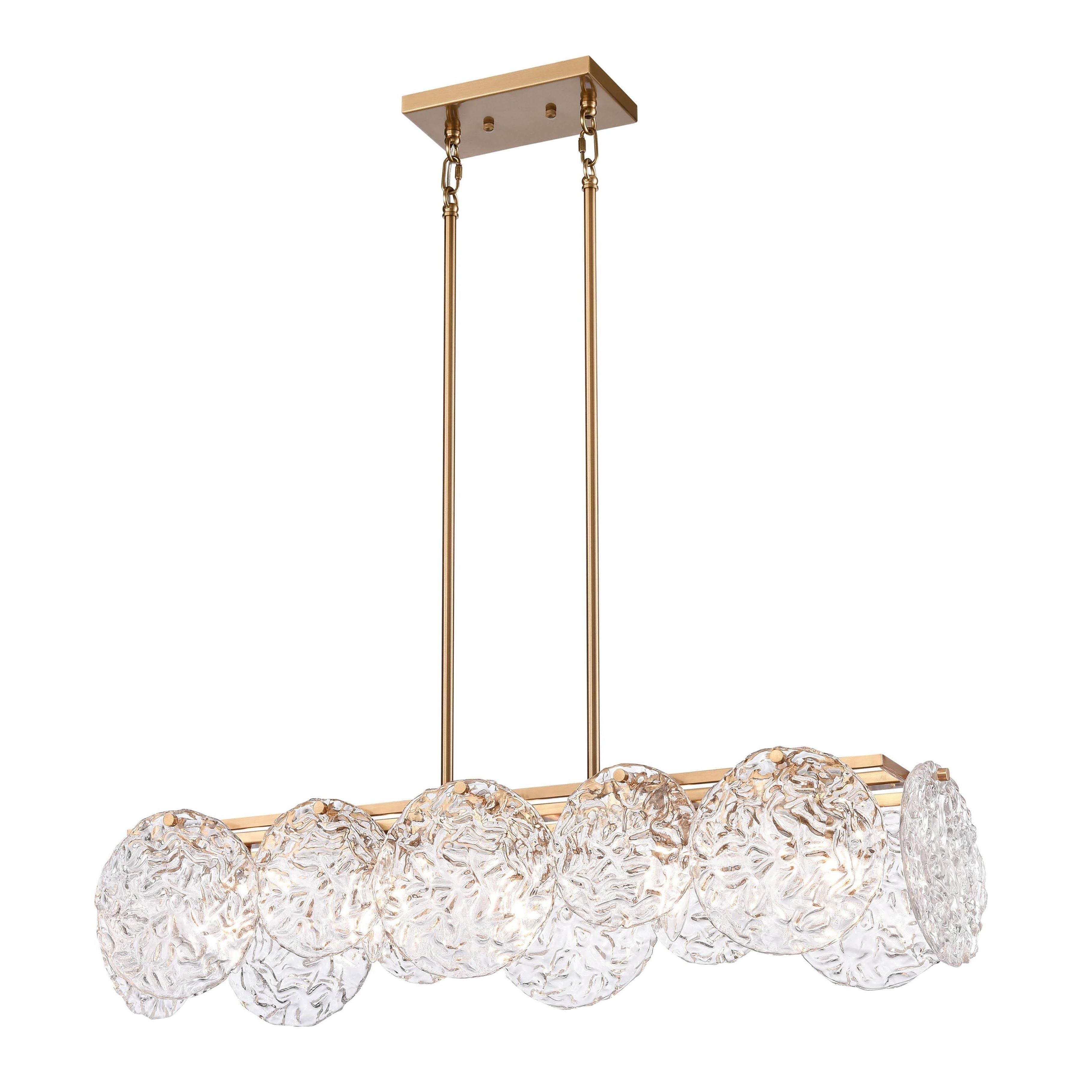 Ensemble 33" Wide 5-Light Linear Chandelier