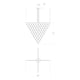 Constellation Galaxy Matrix Small Arrow LED Pendant