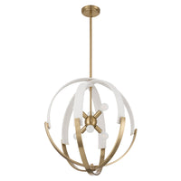 Abbey 23" 6-Light Chandelier