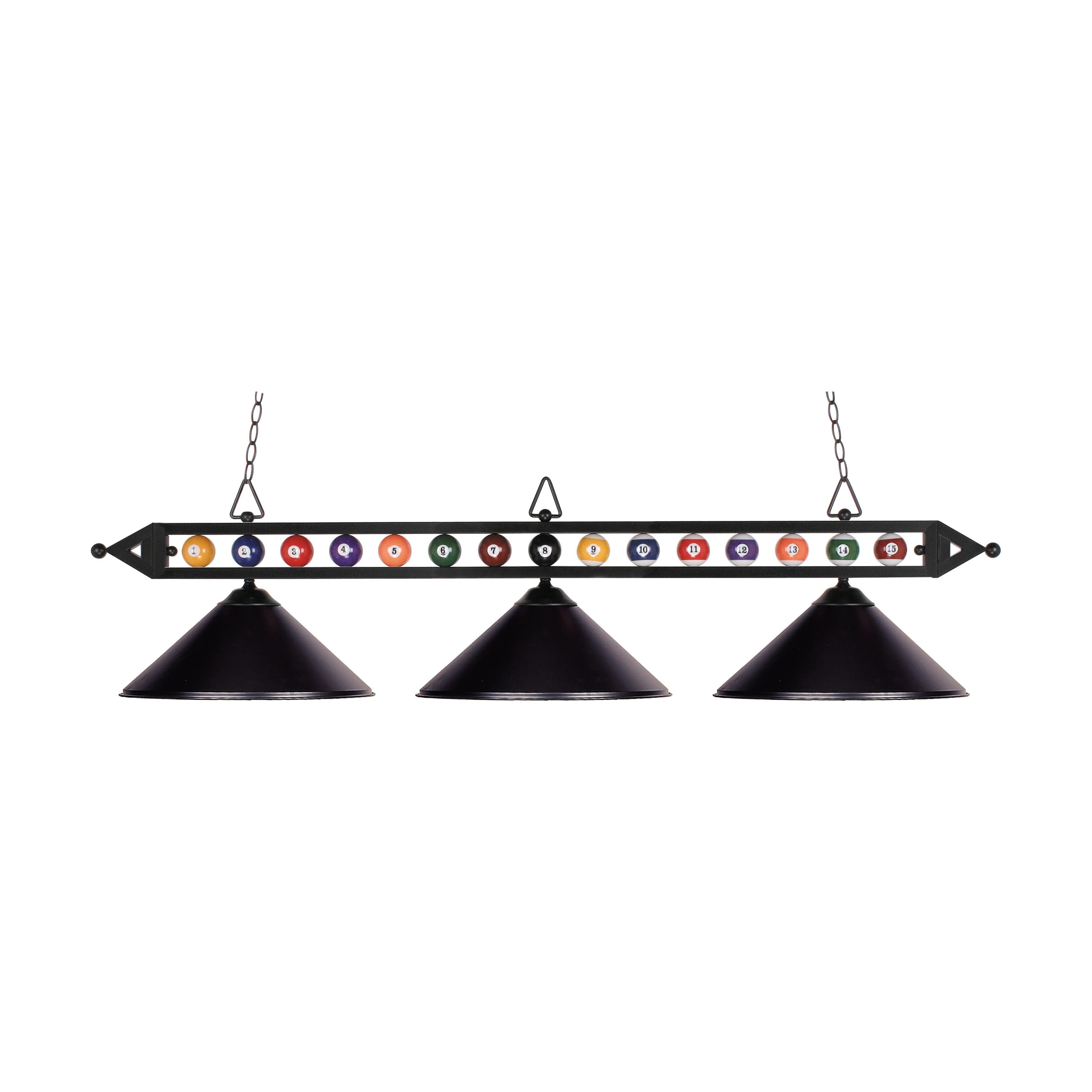 Designer Classics 58" Wide 3-Light Linear Chandelier