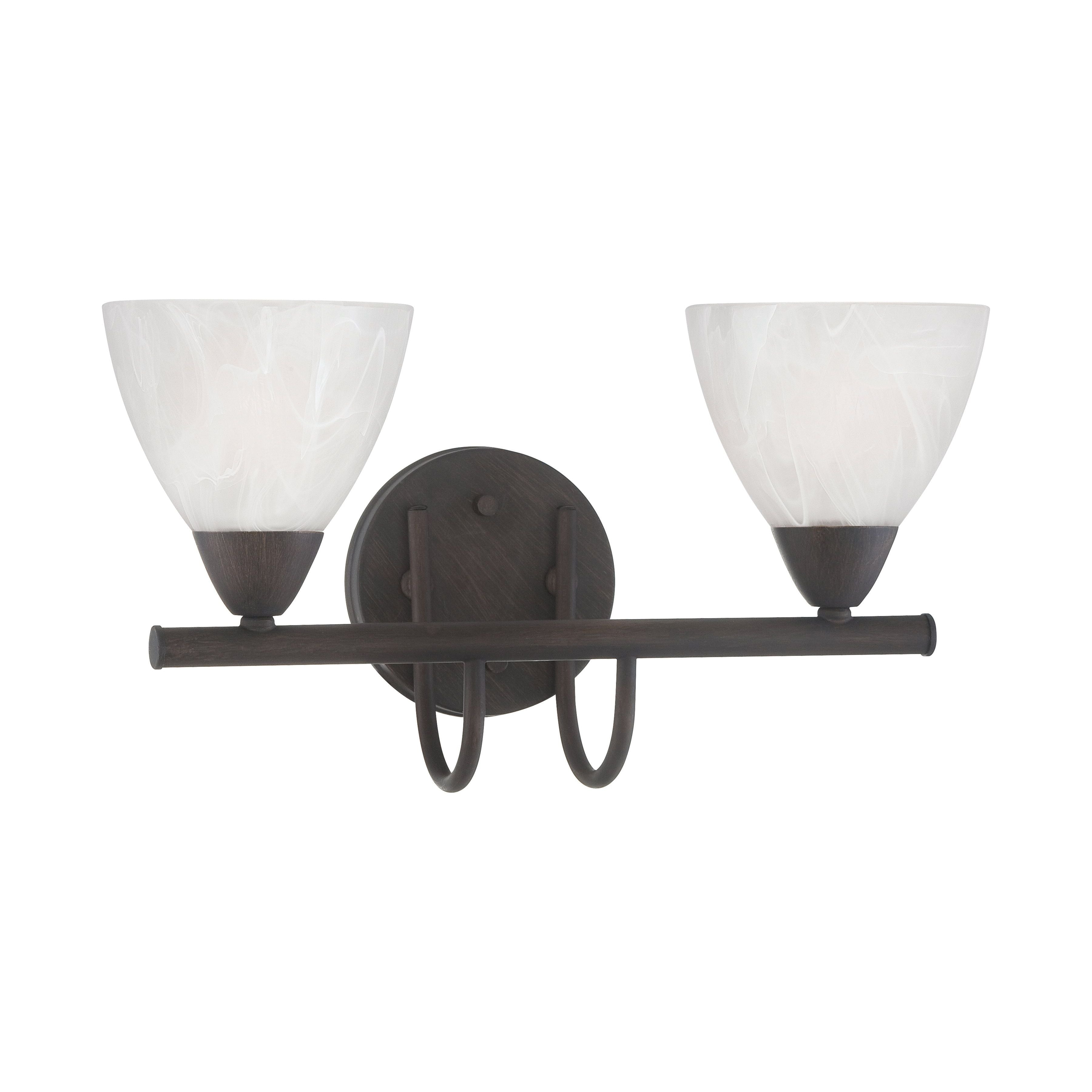 Tia 15.75" Wide 2-Light Vanity Light