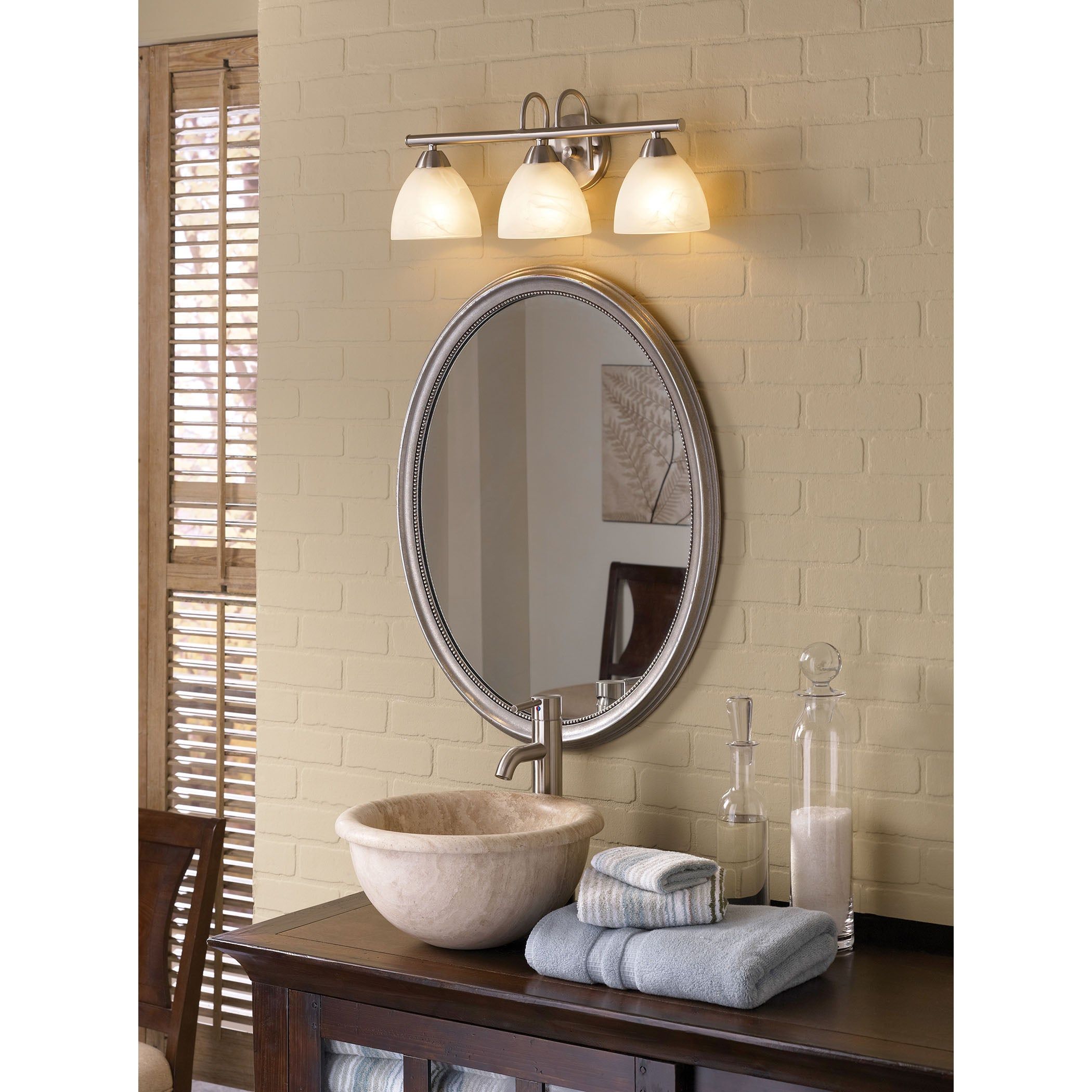 Tia 22.5" Wide 3-Light Vanity Light