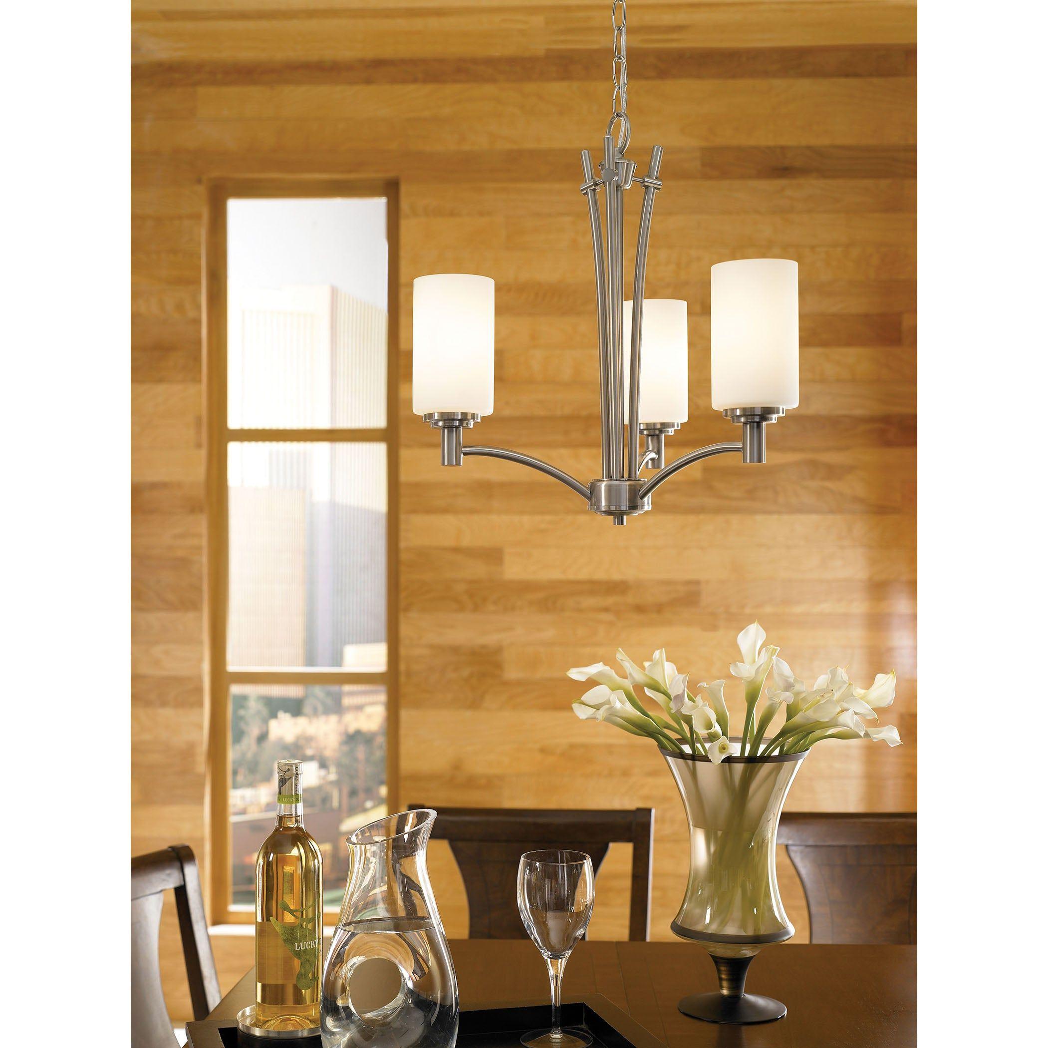 Pittman 20" Wide 3-Light Chandelier