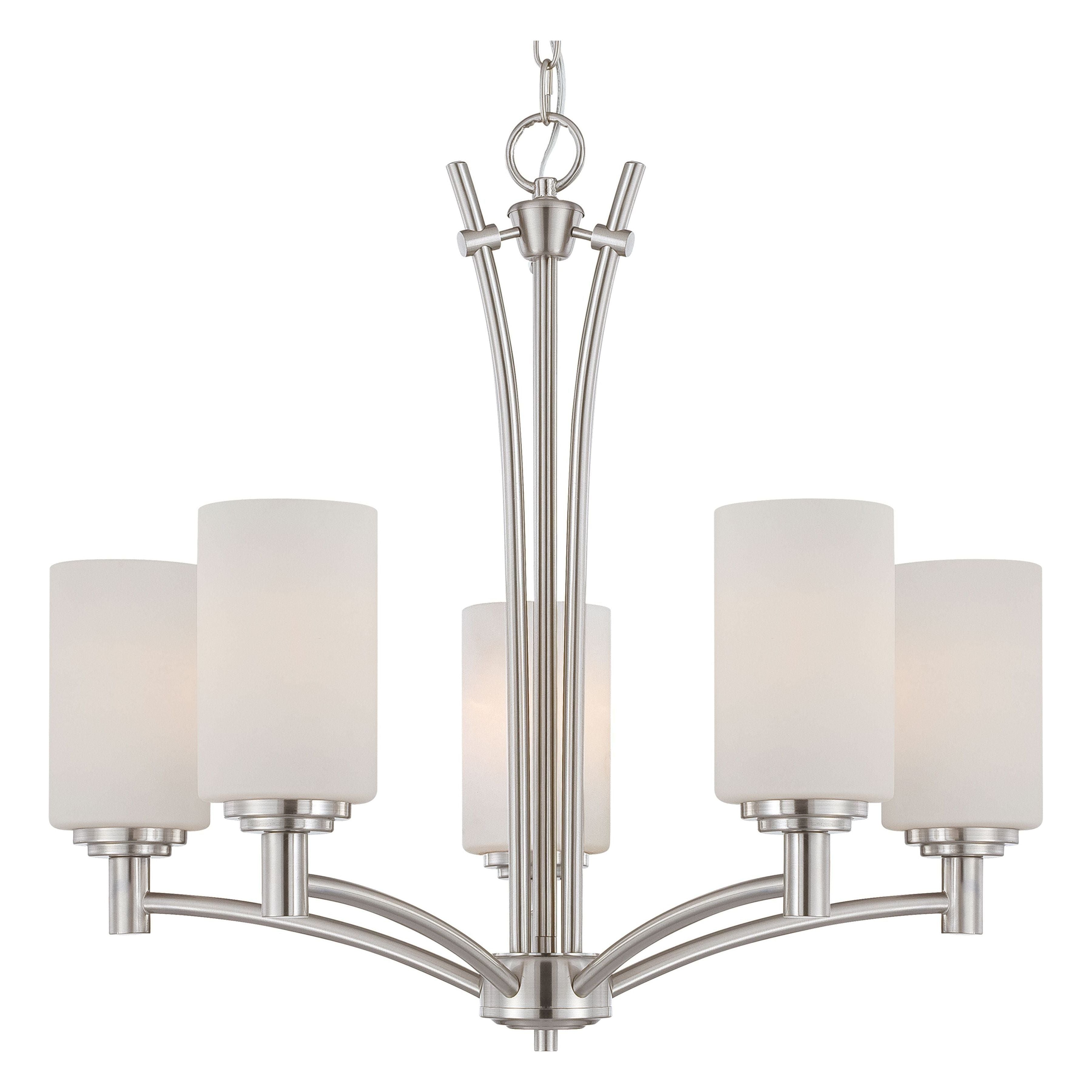 Pittman 24" Wide 5-Light Chandelier