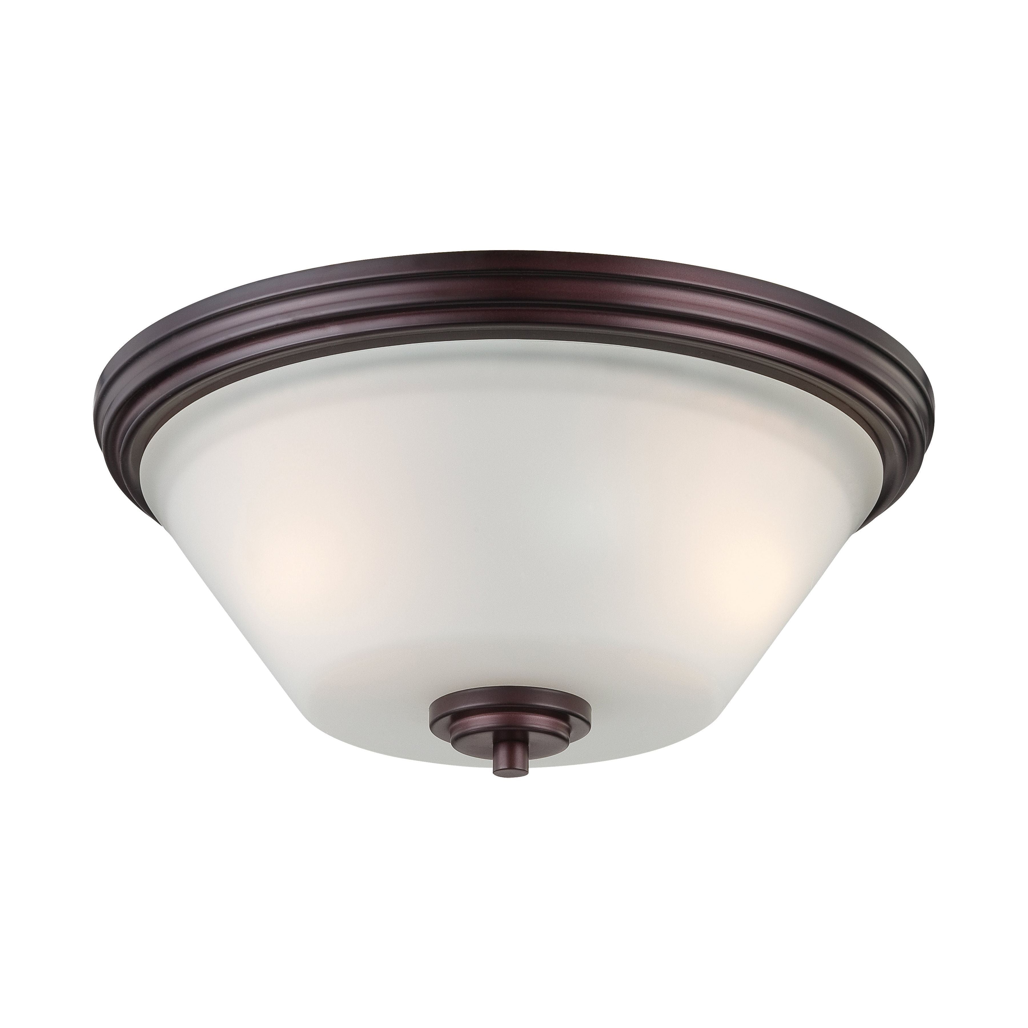 Pittman 14" Wide 2-Light Flush Mount