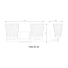 Z-Lite - Astor 2-Light Vanity Light - Lights Canada