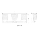 Z-Lite - Astor 3-Light Vanity Light - Lights Canada
