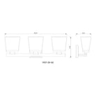 Z-Lite - Astor 3-Light Vanity Light - Lights Canada