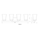 Z-Lite - Darcy 4-Light Vanity Light - Lights Canada