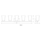 Z-Lite - Darcy 5-Light Vanity Light - Lights Canada