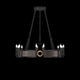 Mirage 35.75"W Round Chandelier