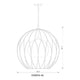 Z-Lite - Elle 1-Light Pendant - Lights Canada