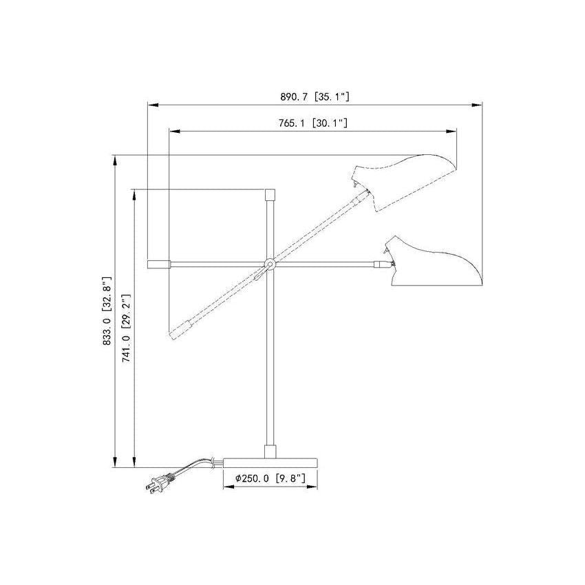 Bellamy 1-Light Table Lamp