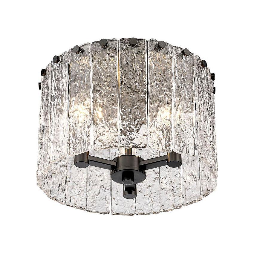 Glacier 3-Light Flush Mount