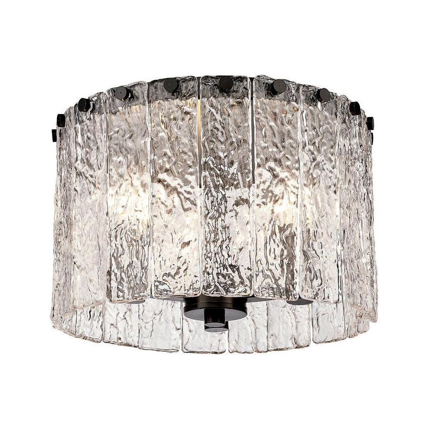 Glacier 3-Light Flush Mount