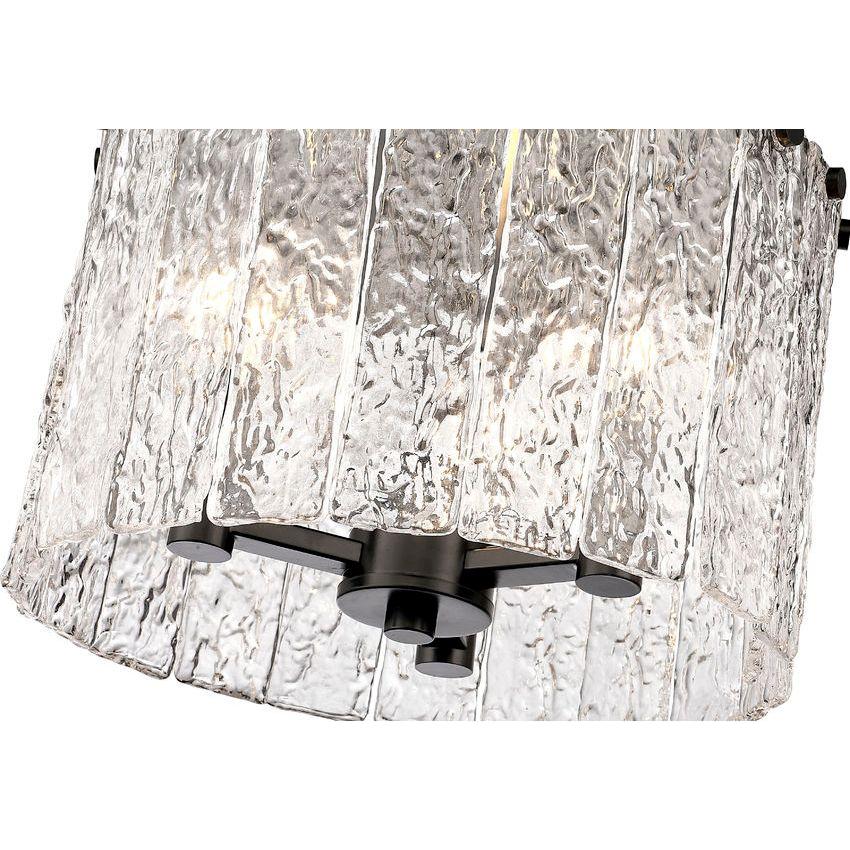 Glacier 3-Light Flush Mount