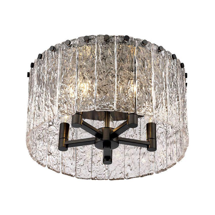 Glacier 5-Light Flush Mount